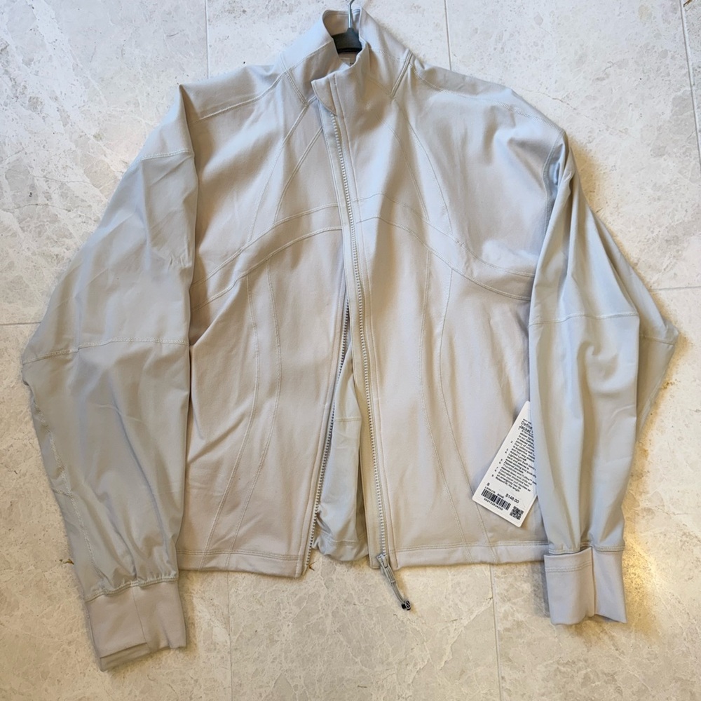 Lululemon Athletica Define Relaxed Fit Jacket in Bone NWT size 8